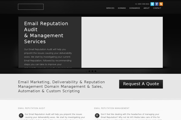 inFocus theme site design template sample