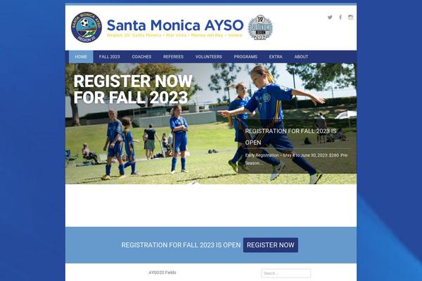 ayso20.org site used Sportypro