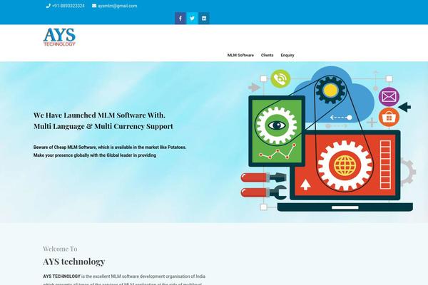 aystechnology.com site used Aystechnology