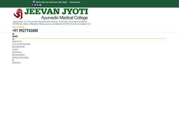 ayurvedicmedicalcollege.com site used Imtz7