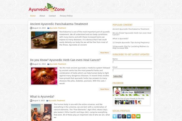 ayurvediczone.com site used Lorde