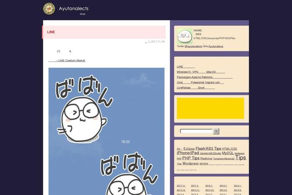 ayutanalects.com site used Ayutanalects2012