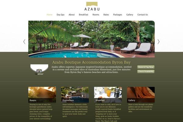 azabu.com.au site used Guesthouse