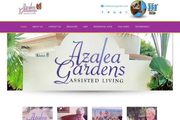 Twenty Thirteen theme site design template sample