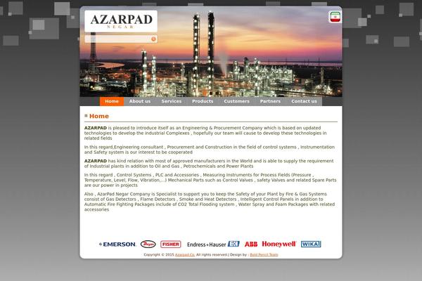 azarpad.com site used Aptheme