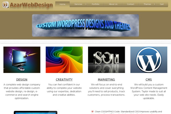 azarwebdesign.com site used Awdc