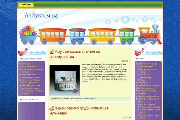 azbykamam.ru site used Toyzine_fleximag