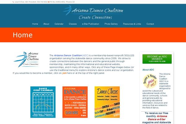 azdancecoalition.org site used Lambada