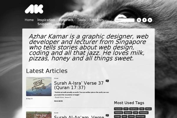 azharkamar.com site used Azhar-kamar-blog