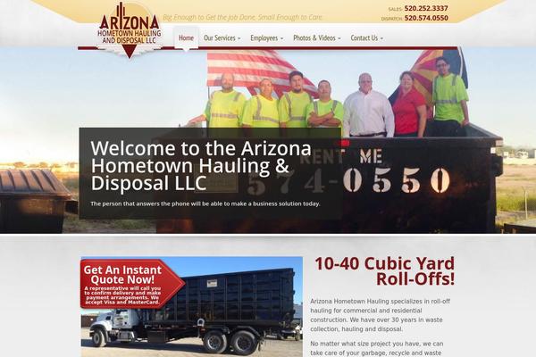 azhometownhauling.com site used Ahh