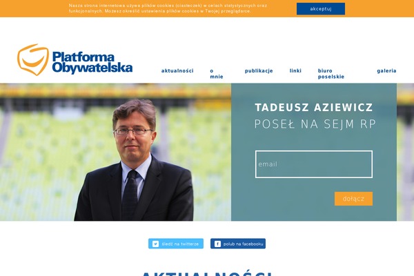aziewicz.pl site used Cooltheme