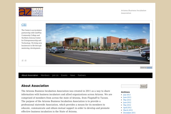 Twenty Ten theme site design template sample