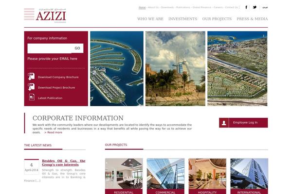 aziziinvestments.com site used Barebones-master