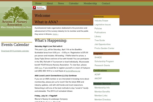 azna.org site used Azna