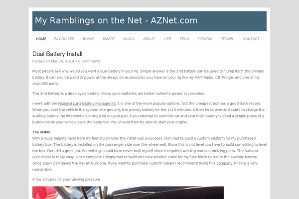 Headway theme site design template sample