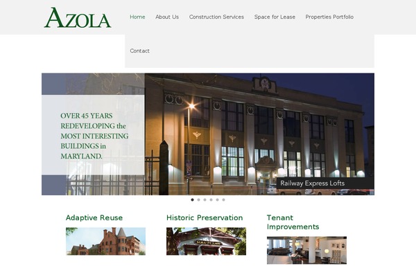 azolainc.com site used Azola