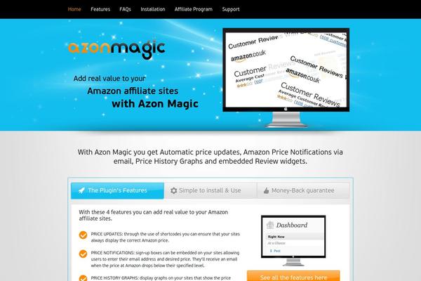 Site using Azon-magic plugin