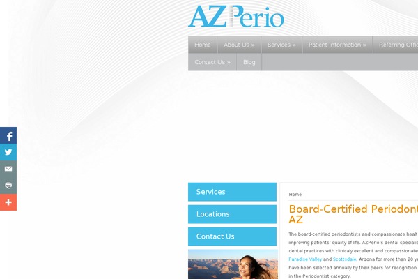 azperio.com site used Azperio