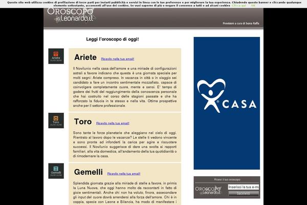 Site using Leo_social_widget plugin