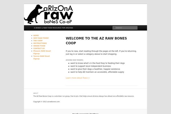 Twenty Eleven theme site design template sample