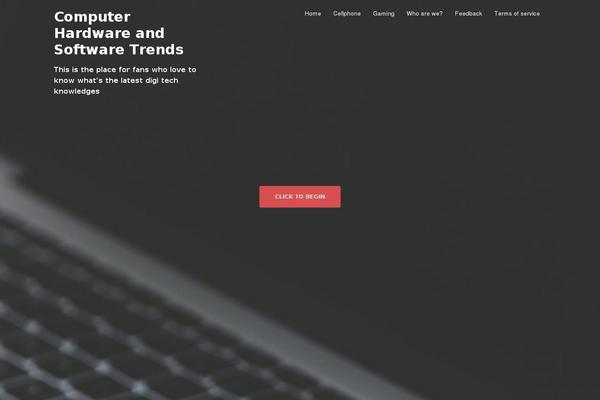 Sydney theme site design template sample