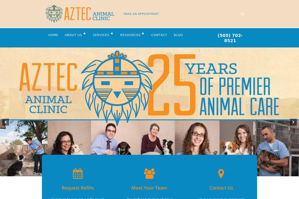 aztecanimalclinic.com site used Ivet360platform5