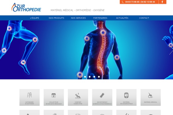 azur-orthopedie.com site used Cip-bones