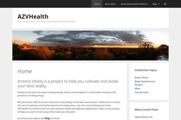 GeneratePress theme site design template sample