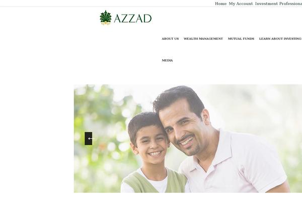 azzadfunds.com site used Wp-experts-child