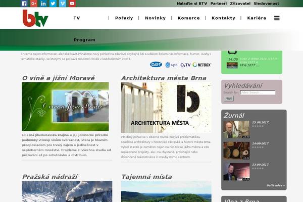 b-tv.cz site used Webcorp