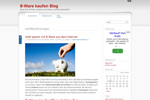 b-ware-kaufen.de site used dfBlog