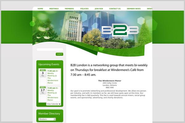 b2blondon.ca site used Theme1013