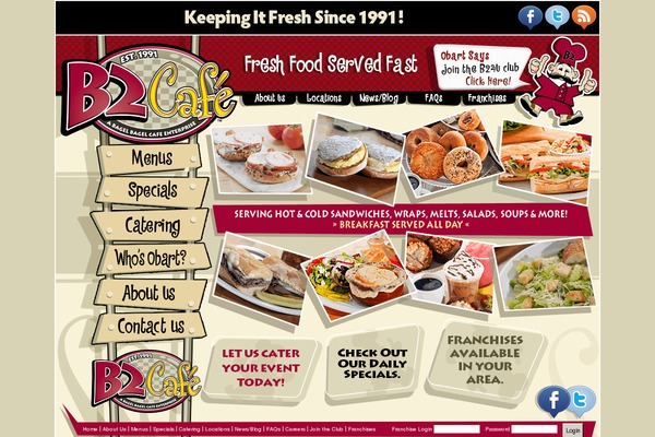 b2cafe.com site used B2cafe