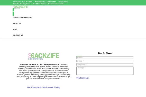 The7 theme site design template sample