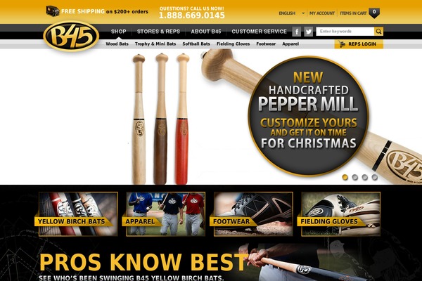 b45online.com site used B45