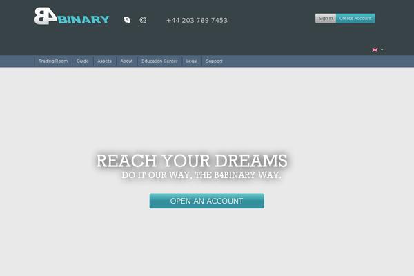 b4binary.com site used Tol-parent