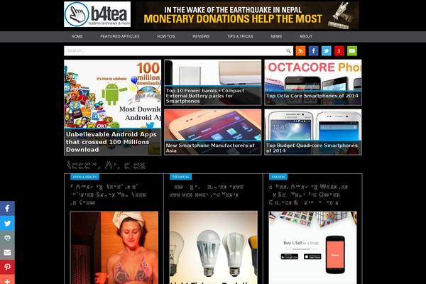 b2014 WordPress theme, websites list used b2014 theme b2014 theme websites examples