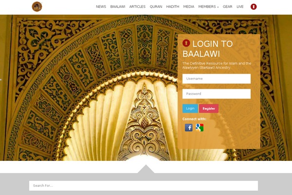 Site using BuddyPress plugin