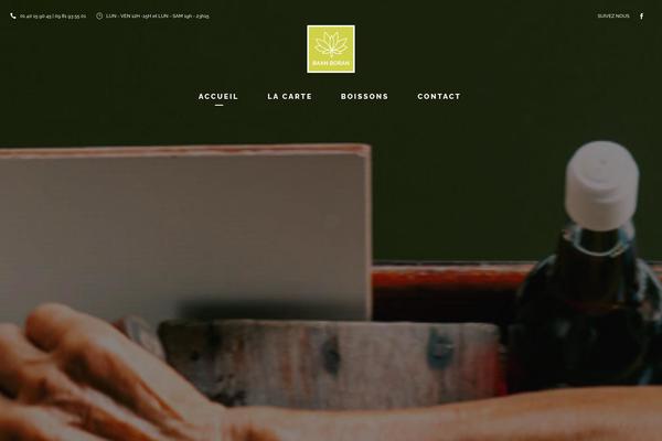 Bridge theme site design template sample