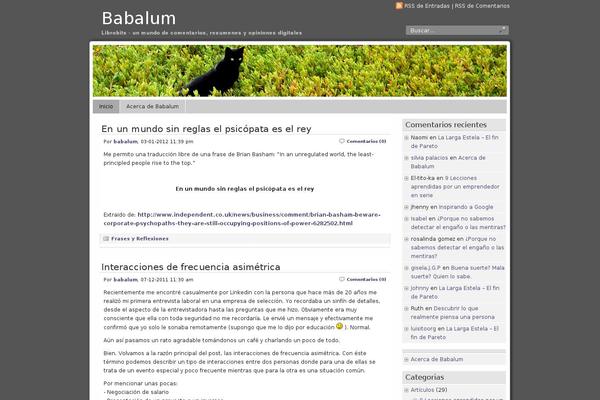 babalum.com site used Panorama