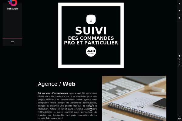 babaweb.fr site used Babaweb