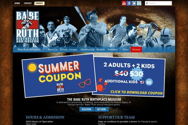 baberuthmuseum.org site used D3corp-core