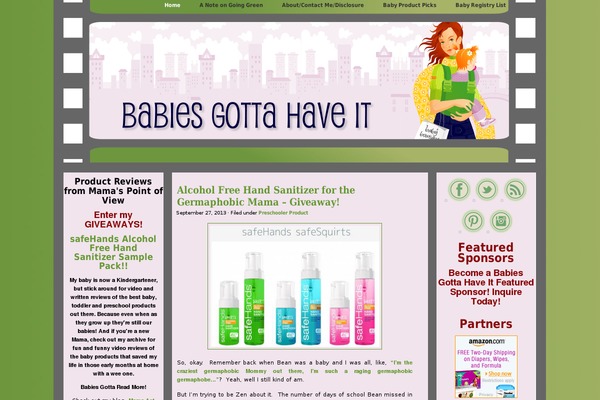 babiesgottahaveit.com site used Greenery