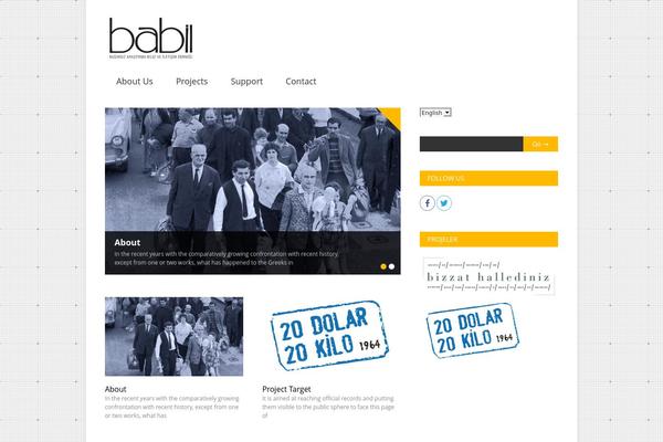 babilder.org site used Gonzo