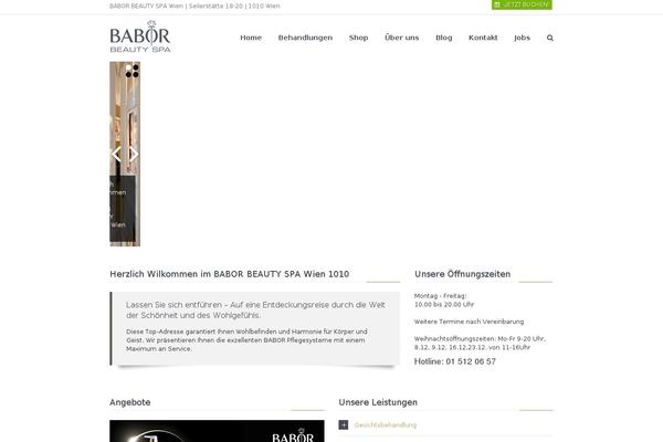 Babor-theme-2 theme site design template sample