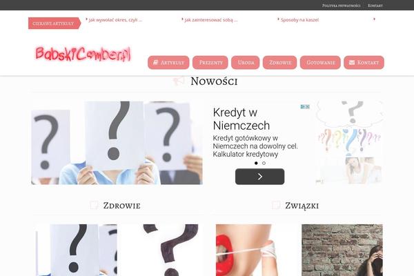 babskicomber.pl site used Effectivenews