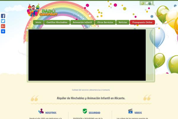 babuanimaciones.es site used Happy Kids