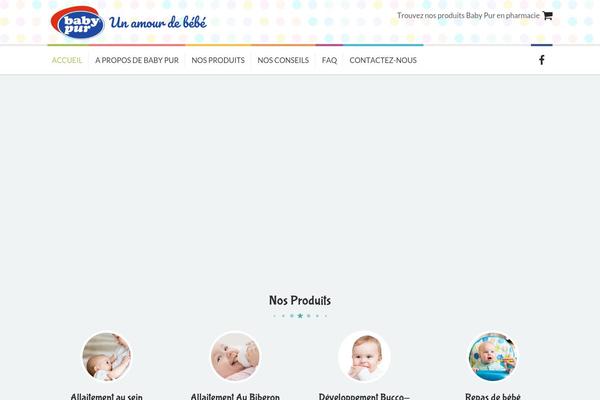 Kidslife theme site design template sample