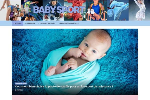 baby-sport.fr site used Avid-magazine
