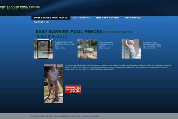 babybarrierpoolfences.com site used Bb4